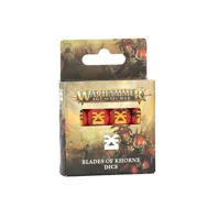 Warhammer AoS - Dice Set: Blades of Khorne