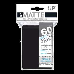 Levně Ultra PRO malé obaly – Matte Black (matné, černé, 60 ks)