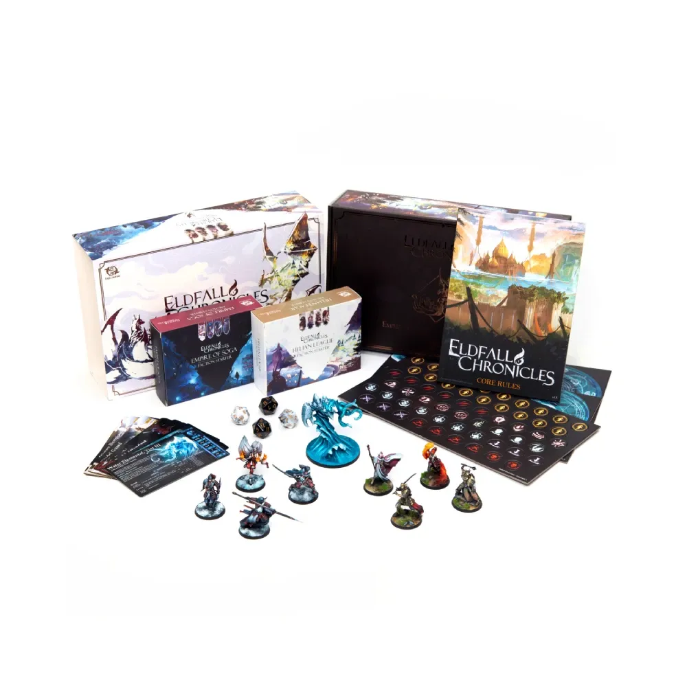 Eldfall Chronicles – Two-Player Starter Set: Empire of Soga vs. Helian League