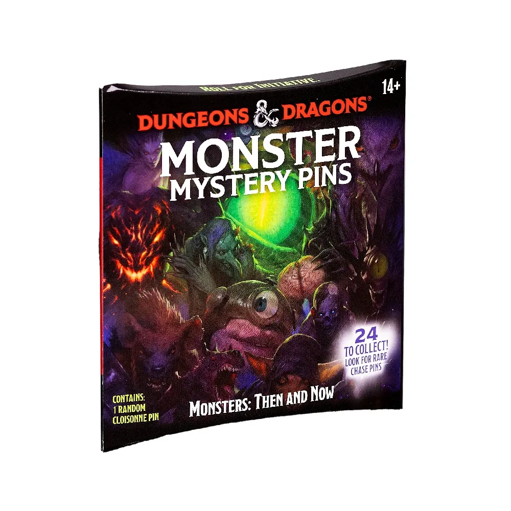 Levně Dungeons & Dragons Mystery odznáček – Monsters: Then and Now