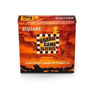 Board Games Sleeves - Square Non-Glare (50 Pcs)