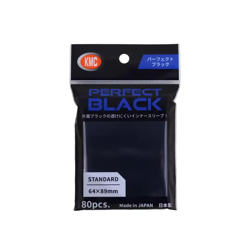 Levně KMC Perfect (vnitřní) obaly – Black (černé, 80 ks)