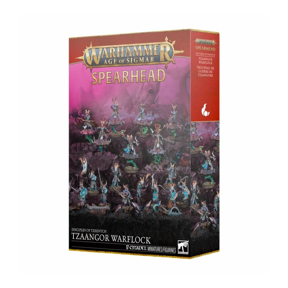 Warhammer AoS – Spearhead: Disciples of Tzeentch – Tzaangor Warflock