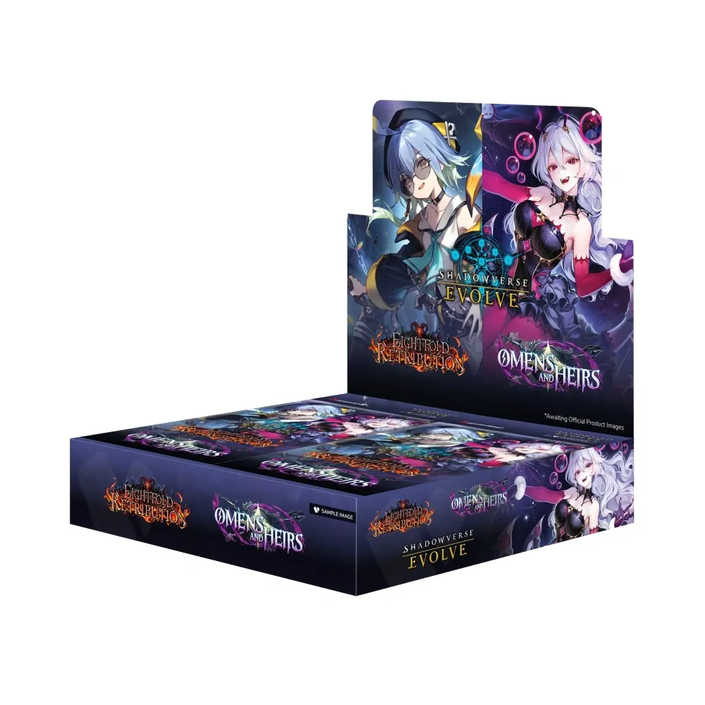 Shadowverse: Evolve – Combined Set: Eightfold Retribution & Omens and Heirs Booster Box