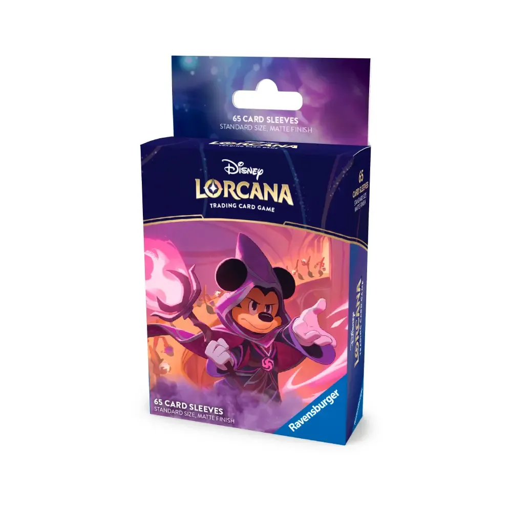 Levně Lorcana: Reign of Jafar: "Mickey Mouse – Wayward Sorcerer" obaly (65 ks)