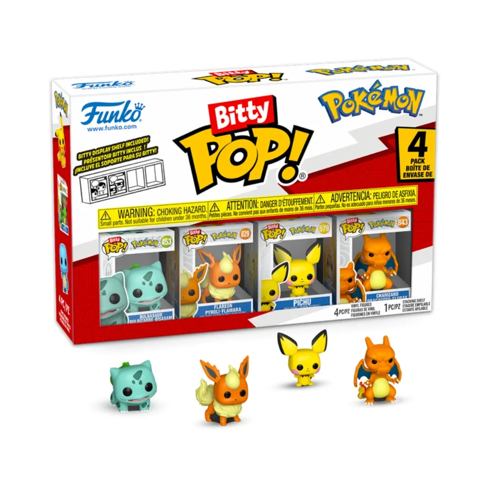 Funko Bitty POP! Pokémon 4-Pack Series 3