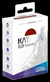 Levně Ultimate Guard Katana obaĺy – Red (červené, 100 ks)