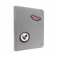 Ultra-Pro Patchcraft Zippered 9-Pocket PRO-Binder (Gray)