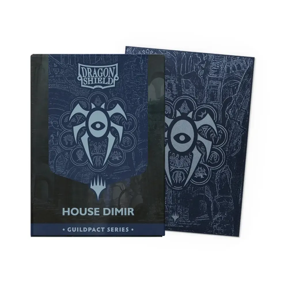 Dragon Shield Matte Dual obaly – Guildpact Series "House Dimir" (matné, 100 ks)