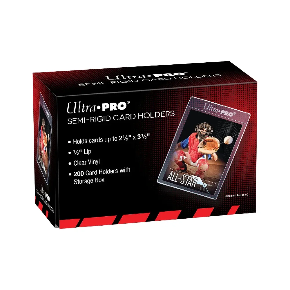 Ultra Pro Semi-Rigid Card Holders (200ks)