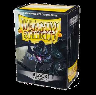Dragon Shield 100ks - Classic Black