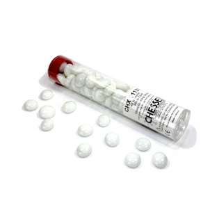 Levně Chessex skleněné kamínky (bílé)