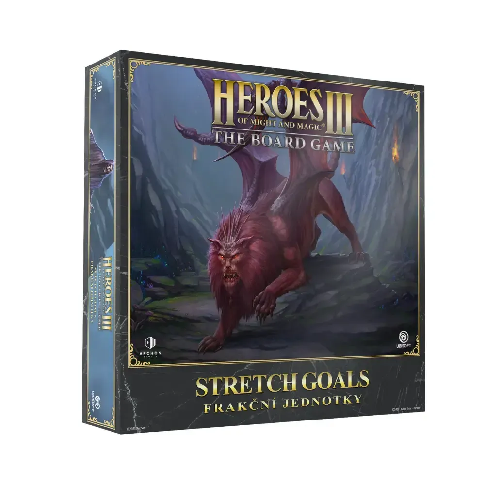Desková hra Heroes of Might and Magic III - Miniatury základních frakcí (Rozšíření) CZ