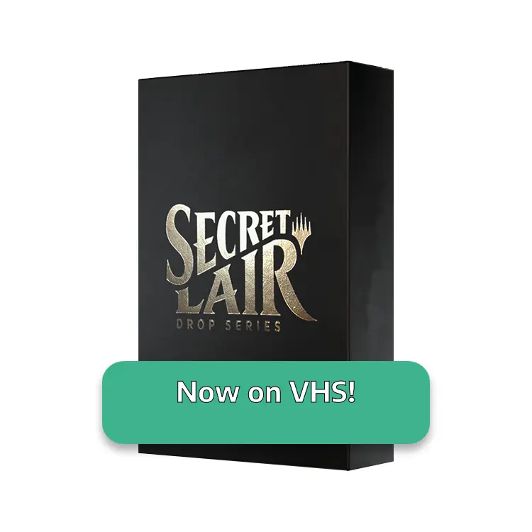 MTG Secret lair Now on VHS 未開封２個 Secret Lair Now on VHS! 【未開封】 - メルカリ
